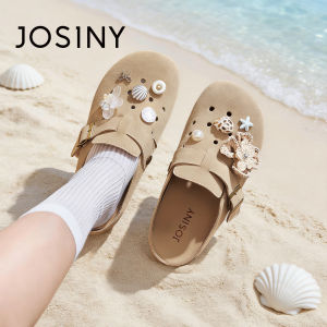 Josiny | Breathable Half-Drag Mule Shoes