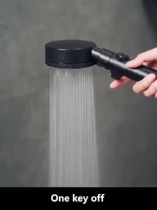 3 in 1 Shower Head Set 5-speed Booster Shower with Hose Portable Bathroom Shower Set Handheld Showe