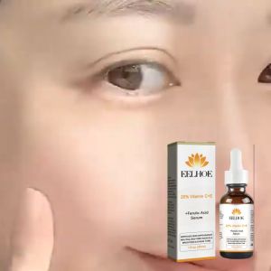 EELHOE 30ml Vitamin C + Vitamin E Essence Lightens fine lines Moisturizes and hydrates Brightens skin tone Repairs dullness