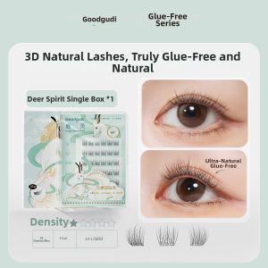 Goodgudi | Korean Style Celebrity Look Glue-Free Natural False Eyelashes