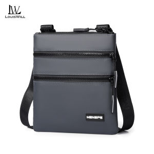 LouisWill Mini Shoulder Bag Mens Crossbody Bag Waterproof Film Bag Sports Bag Casual Bag Street Bag Phone Bag Messenger Bag Fashion Travel Bag Business Bag