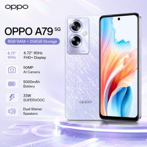 OPPO | 2026 new OPPO A79 5G Phone 8GB+256GB 6.72-inch 90Hz FHD+ Display 50MP AI Camera 5000mAh Battery 33W Fast Charge Dual SIM