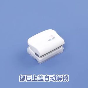 New Kw-Trio 6 Hole Hole Puncher 6mm Round Holes Suitable For A4 A5 And B5 Loose Leaf Notebooks Binding Paper