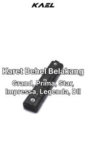 Karet Behel Belakang Grand & Prima & Astrea Star & Impressa & Legenda & Supra & Star Begel Handle Pegangan Bracket Breket Tangan Jok Impresa