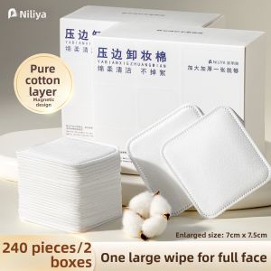 NILIYA | Facial Makeup Removal Pads Cotton Enlarged Thickened