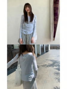 NIHAOKANONG | Áo Thun Dạng Suông Kiểu Dáng Thường