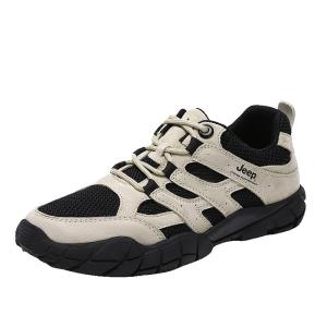 Jeep | Jeep New Womens Outdoor Casual Hiking Shoes Commute Breathable Flat Bottom Mens Lightweight Anti-slip Mountain Climbing Shoes