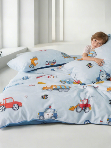 Luolai Kids | A Class 100 Pure Cotton Student Bedding Set