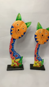 DEKORASI PATUNG KUCING POHON/KUCINGPOHON/DEKORASI RUMAH