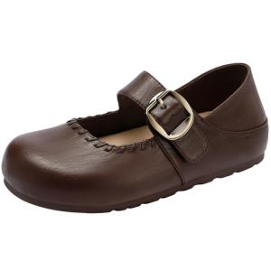 Josiny | French Style Convertible Low Cut Flatform Mary Jane Shoe with Hidden Heel