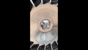 Logo chụp mâm ốp lazang bánh xe ô tô Maybach A222-400-2800