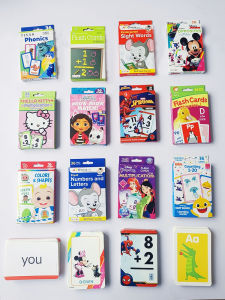 Flashcards Giáo Dục Sớm Đồ Chơi Giáo Dục Phát Triển Trí Tuệ Logico-mô Phỏng Đồ Chơi Chữ Cái Tiếng Anh Thường Ngày Cho Trẻ Em Từ 2-7 Tuổi