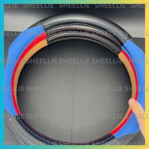 Universal 38cm Steering Wheel Cover 38cm Steering Wheel Protect Durable Steering Wheel Cover