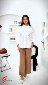 NARIKA SHIRT - Ukuran S M L XL XXL 3XL 5L - Atasan Wanita Jumbo - Atasan Jumbo - Blouse