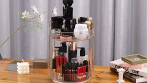 Cubbie Rak Makeup Multifungsi Akrilik Organizer Kotak Serbaguna Storage Box rak kosmetik aesthetic