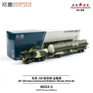 Xe Đồ Chơi Xe Hợp Kim Quân Sự Trung Quốc Dòng Sản Phẩm Xe Chở Tên Lửa Hạt Nhân Động Cơ Đìa Hình Hoạt Hình Tượng Trưng Bày Mô Hình 1:144