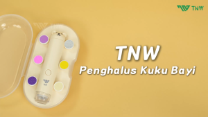 TNW BN4 Gunting Kuku Bayi Elektrik Set Baby Nail Trimmer Fungsi lampu LED Dewasa Electric Nail Trimmer Penyesuaian kecepatan