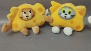 Gantungan Kunci Tom And Jerry Cheese Ganci Hugkis Tom & Jerry