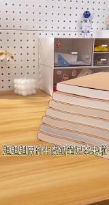 1 pc black card thickened notebook B5 horizontal line book blank book A5 square book B5 cowhide notepad INS wind