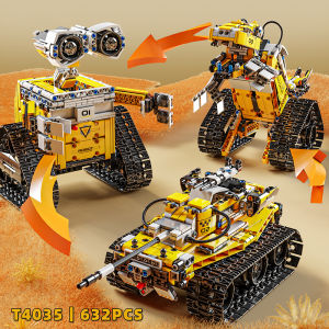 2024 Programming Robot Building Blocks Wall-E Toy Intelligent Educational Assembly Fun for Boys Primary School Students