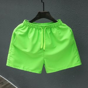 Quần Short Đi Biển Mùa Hè Mỏng Nhanh Khô Quần Short Đi Biển Thường Ngày Màu Trơn Đơn Giản Quần Thể Thao Rộng Rãi 3/4 Quần Short Thời Trang