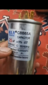 [Top Sales] AIRCOND Running Capacitor 25UF 30UF 35UF 40UF 45UF 50UF 60UF Capacitor CBB65 Air Conditioner Kapasitor 空调电容