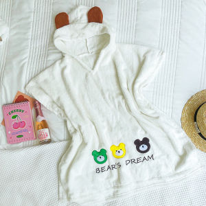 CHUXIU | Water-absorbent Hooded Bathrobe Cotton