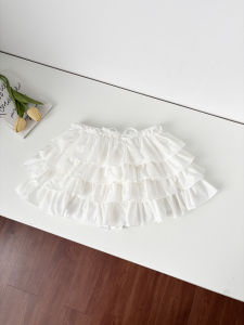 Chân Váy Ruffle Thấp Dễ Thương Hoa Văn Giúp Gọn Gàng Chống Trộm Nhìn Ngắn Nữ Tính