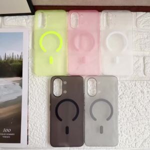 Matte Frost Magnetic Case For POCO X8 Pro Max F8 Ultra F9 Shockproof Luxury Official Semi Transparent Hard Plastic Slim Cover
