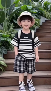 Baby Boys clothes sets kids terno set 0-5 years T-shirt and Shorts 2pcs fashion pleasantly cool toddlers Casual outfit summer