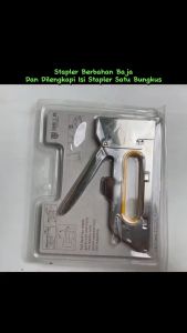 Stapler Tembak Cekrekan Pengokot Hekter Gun Tacker Guntacker Staples Sofa Staples Jok Stepler Motor Kursi dll