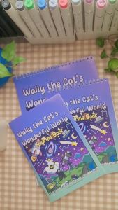 Wally the Cats Wonderful World Coloring Book | Cute Coloring Book for Kids & Adults busy book