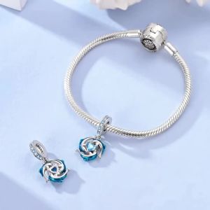 Hạt Cườm Mặt Dây Chuyền Rùa Biển & Cá Ngựa Bộ Sưu Tập Blue Ocean 3mm Phù Hợp Với Vòng Tay Charm Bạc Nguyên Chất Dành Cho Nữ Quà Tặng Tự Làm Trang Sức
