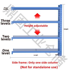 Light & Heavy Duty Multilevel Storage Rack