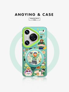 ANGYING | Magnetic Attractive Stylish Universal Phone Case with Stand