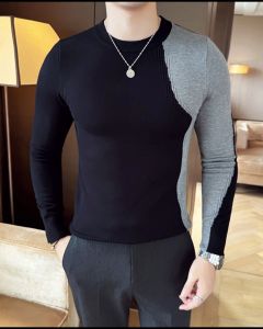 Áo len nam phối màu tinh tế cao cấp hiện đại - N65