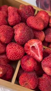 [HỎA TỐC] Dâu tây sấy giòn 250G - Loại 1 - Dâu tây sấy thăng hoa vị chua ngọt