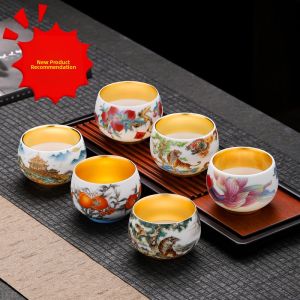Ceramic Gold Gilt Tea Cup with Certificate