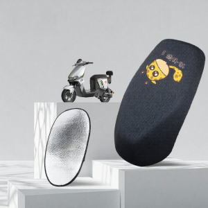 UV Protective Cooling Electric Bike Seat Cover