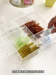 MK Home กล่องอะคริลิคสำหรับ E002 กล่องอะคริลิคสำหรับจัดเก็บเครื่องสำอาง