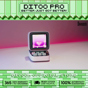 Divoom Ditoo Pro Global Version Pixel Art Bluetooth Speaker - Green