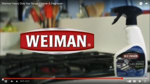 Weiman Gas Range and Stove Top Cleaner and Degreaser - Dissolves Cooked On Food and Stains