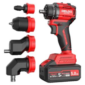 DELIXI Electric | Brushless Lithium Battery Powered Multi-Function Drill