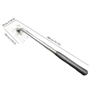 พลั่วถอนอเนกประสงค์สำหรับ sekop Taman กลางแจ้งพลั่วขุดดินทำจากเหล็กแมงกานีสแบบแบนเครื่องมือในฟาร์มกำจัดวัชพืช