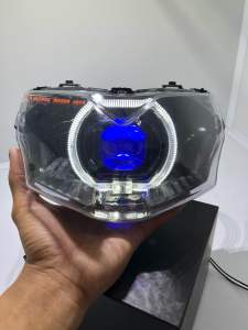 Lampu biled Shogun SP 125 fi BILED MATRIX X1 ukuran 45 inc cahaya biled asli