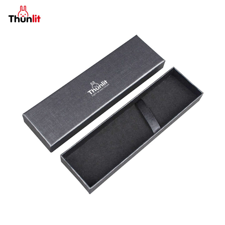 Thunlit Pen Gift Box Wholesale Black Paper Rigid Cardboard