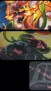 Pokemon Art Book Venusaur vs Charizard 9 Pocket Zipper Card Binder by 1UP | Limited Edition |