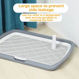 Dog Toilet Large Pet Toilet Dog Training Pad Tray Dog Urine Tray