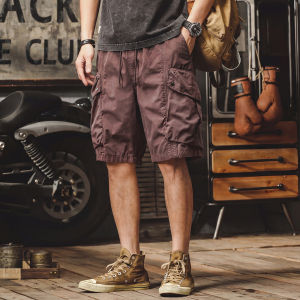 Summer Multi-Pocket Casual Shorts for Men 5-inch Inseam