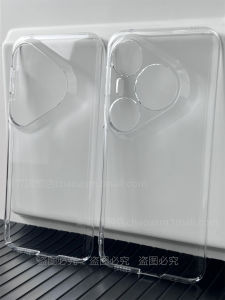 Ultra-Thin Protective Phone Case for Huawei Pura80Pro Full Edge Protection with Large Hole Transparent Clear Lightweight Shell